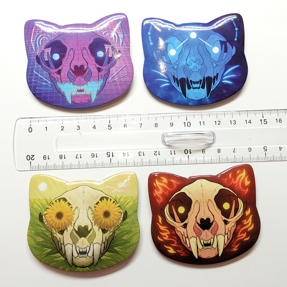 Logo of a black upside down bat with the words Abandon Ambition above it